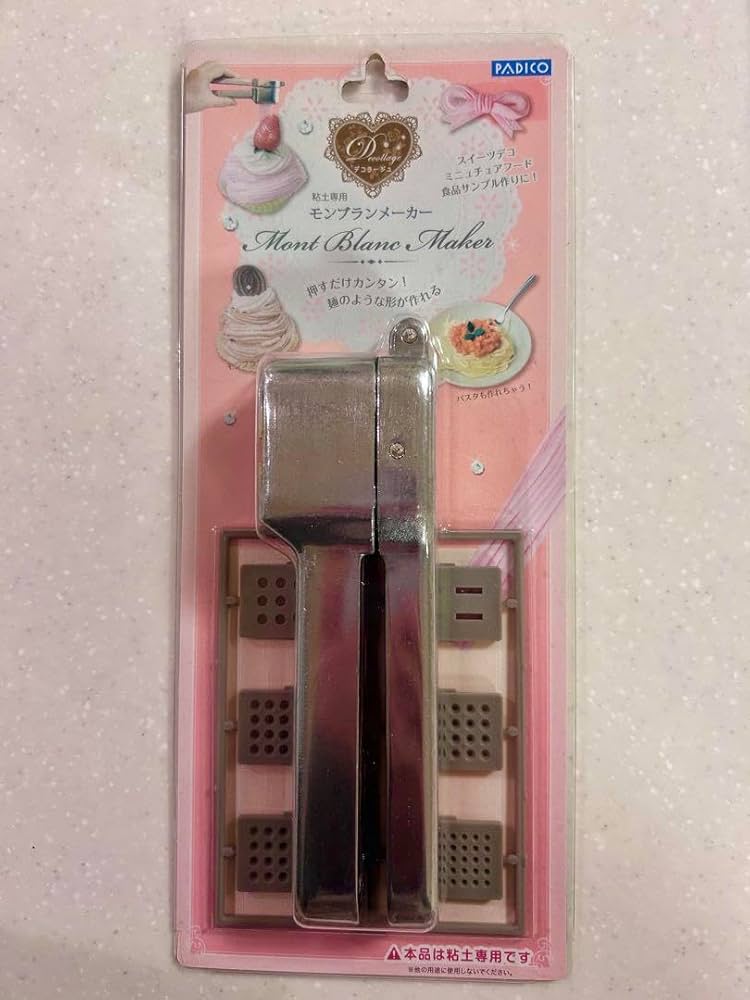 パジコ　粘土専用 モンブランメーカー Amazon.co.jp: パジコ 粘土専用モンブランメーカー : ホビー